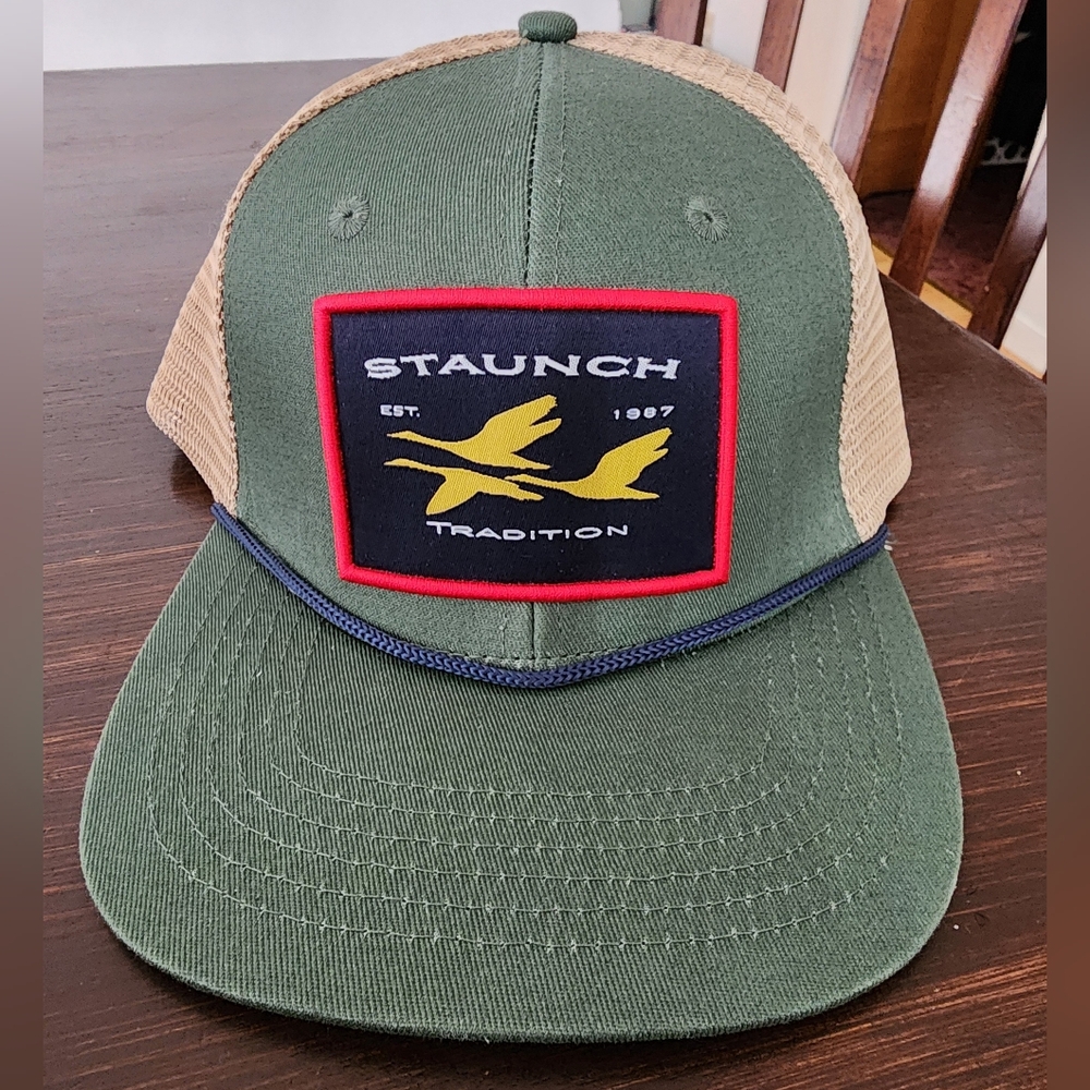 Staunch Green and Tan Cap